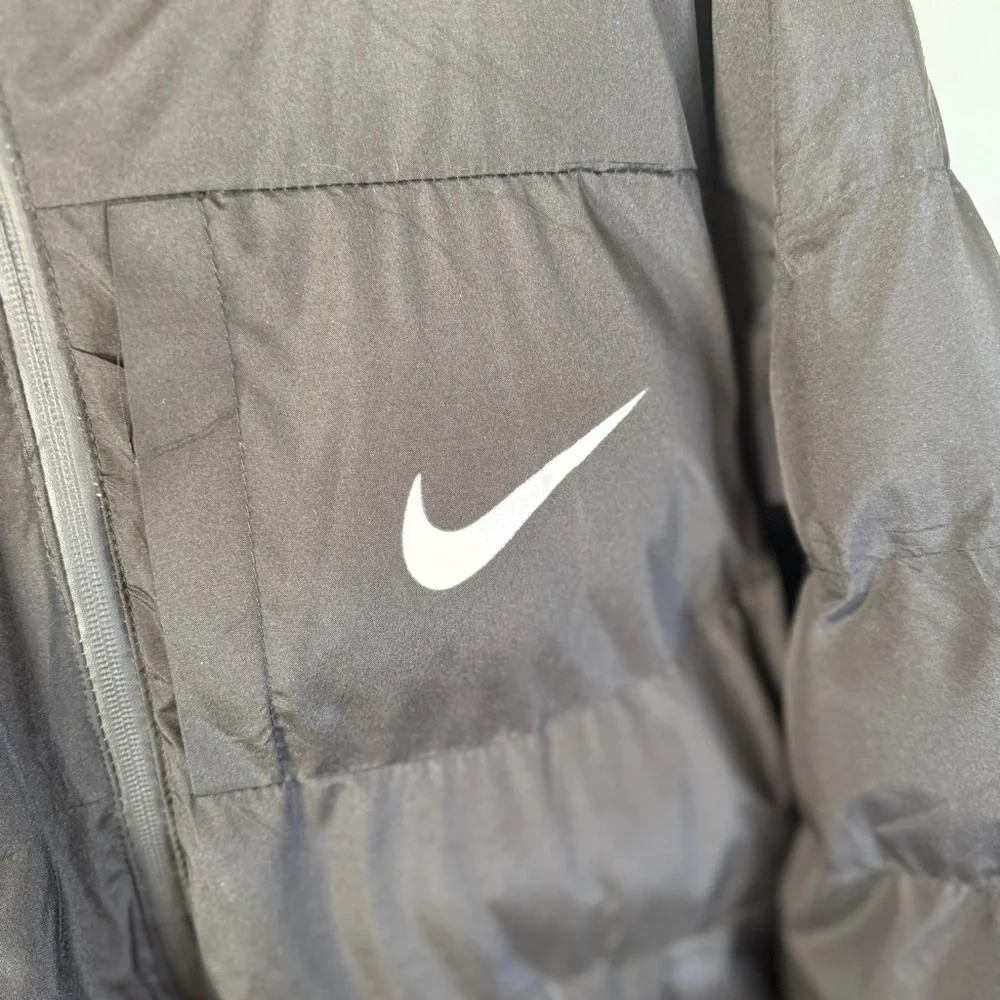 Black No brand puffer coat men’s‎ size small